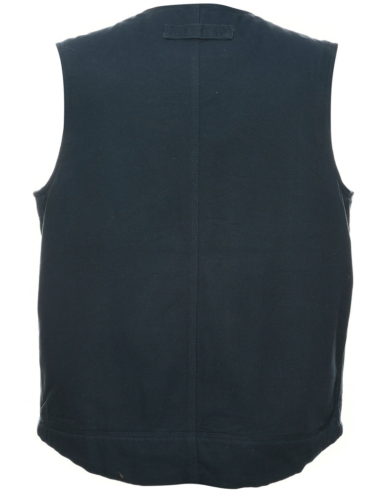 Workwear Navy Waistcoat - L