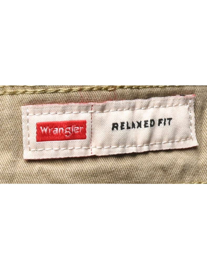 Wrangler Beige Cargo Trousers - W34 L32