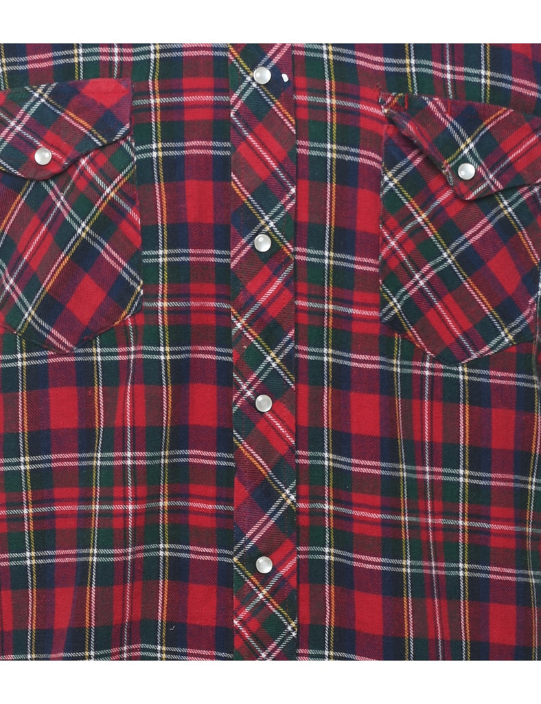 Wrangler Checked Multi-Colour Flannel Shirt - L