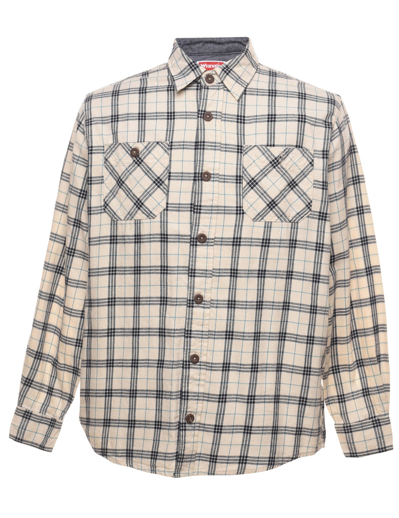 Wrangler Checked Shirt - L