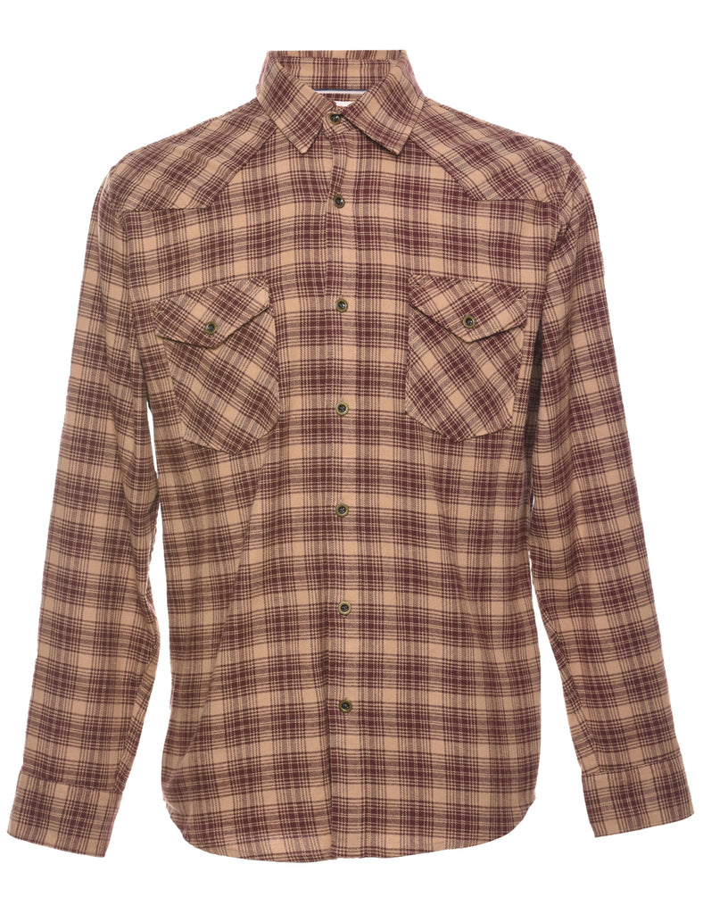 Wrangler Checked Shirt - M