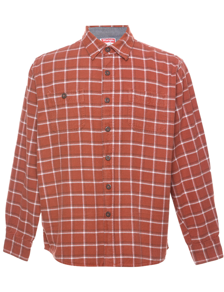 Wrangler Checked Shirt - L