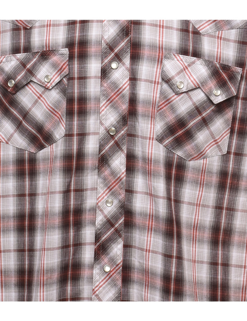 Wrangler Checked Shirt - L