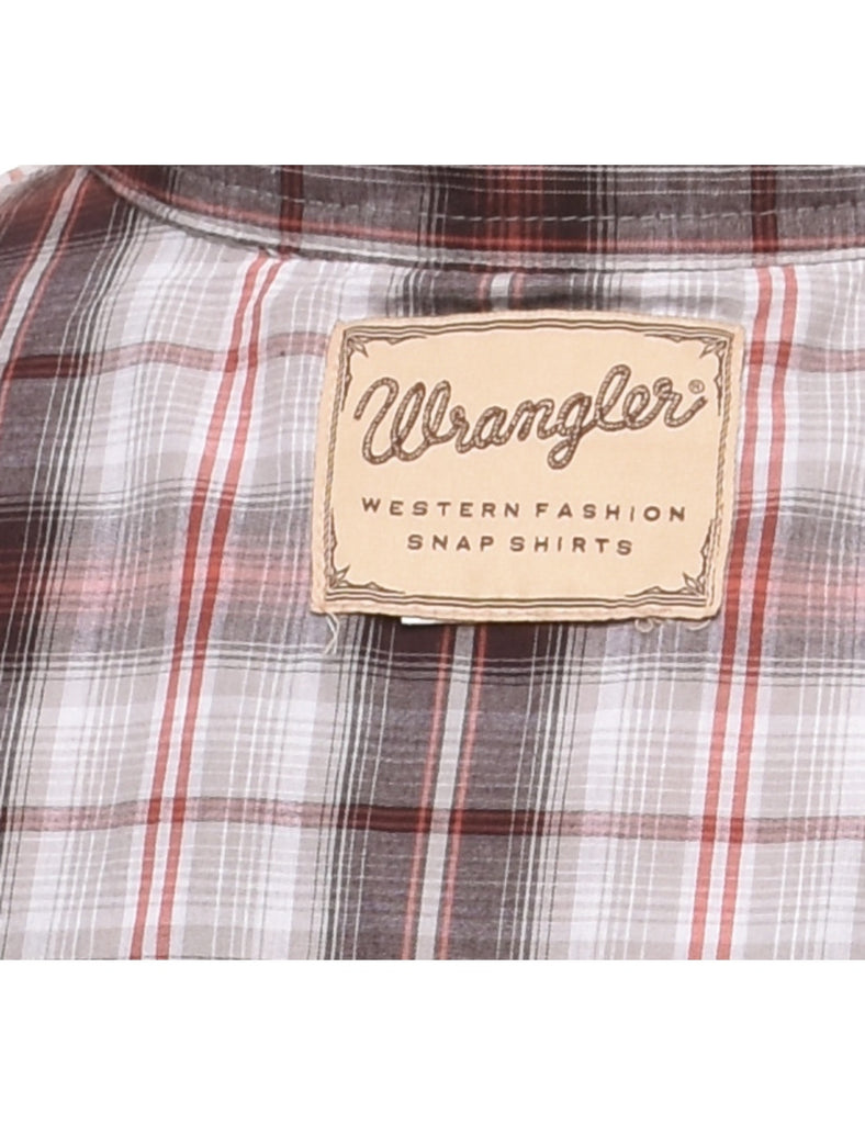 Wrangler Checked Shirt - L