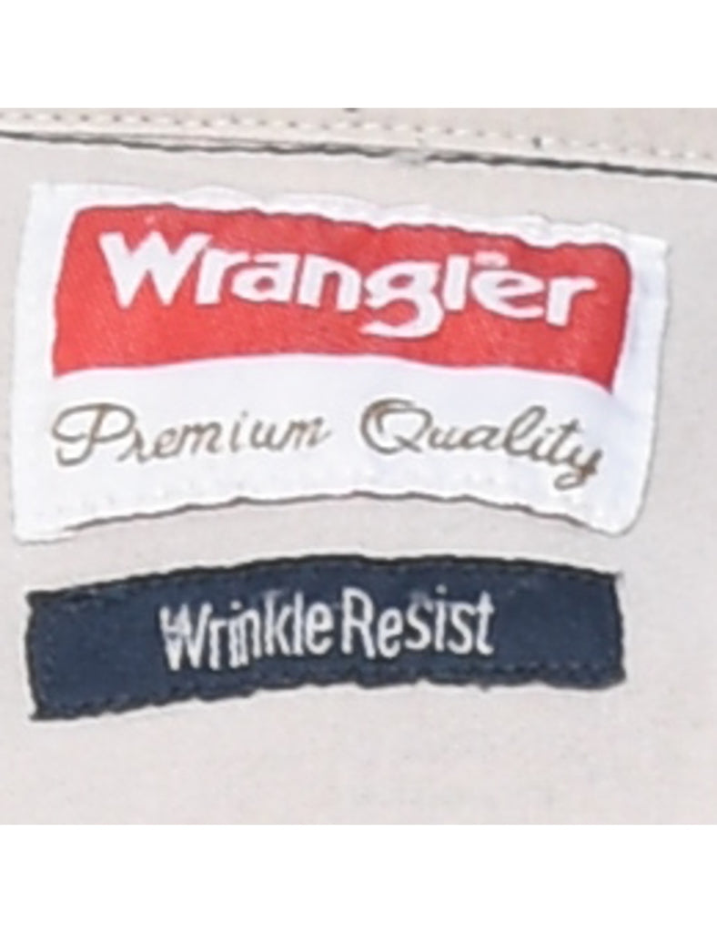 Wrangler Checked Shirt - M