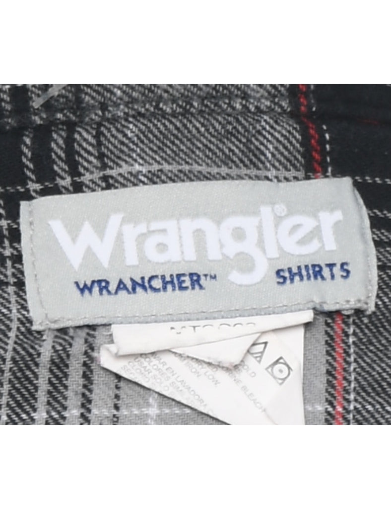 Wrangler Checked Shirt - L