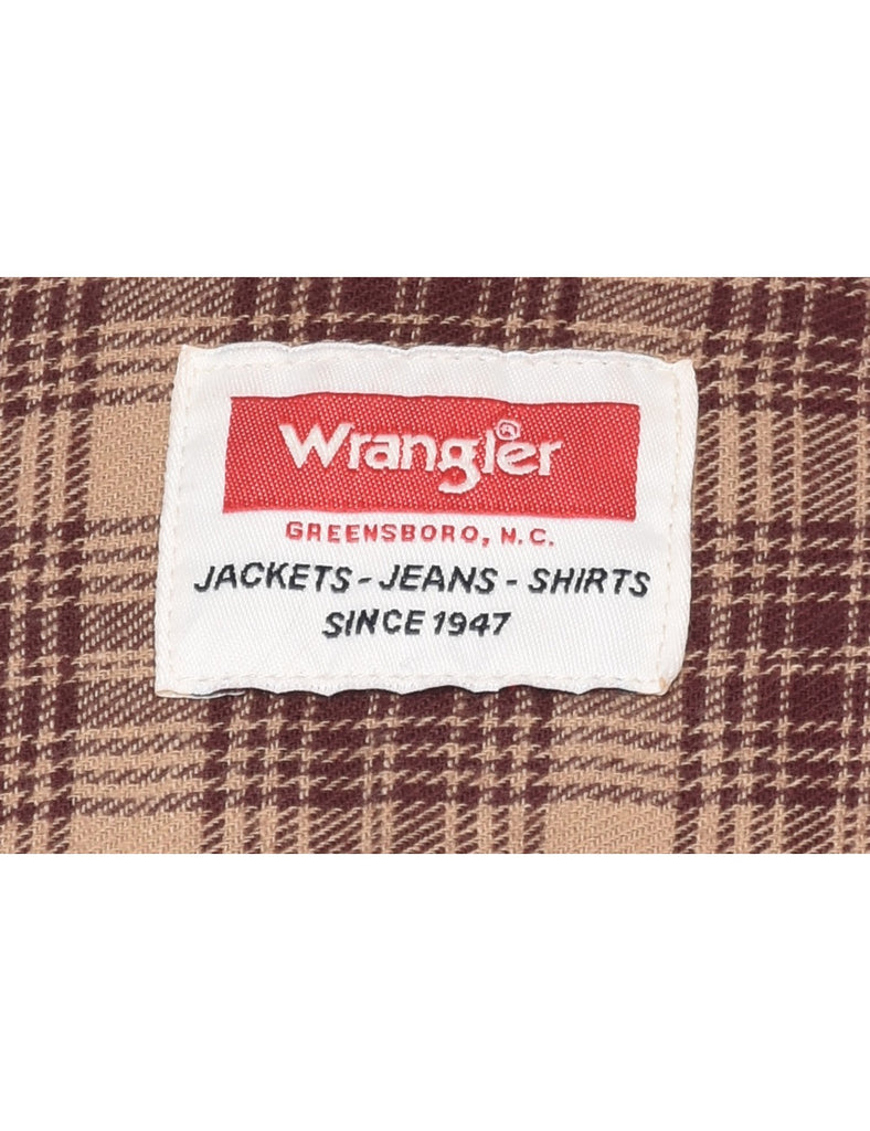 Wrangler Checked Shirt - M