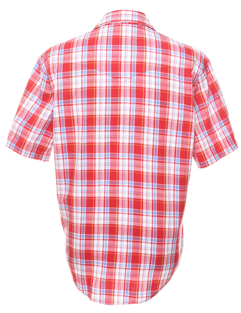 Wrangler Checked Western Shirt - M