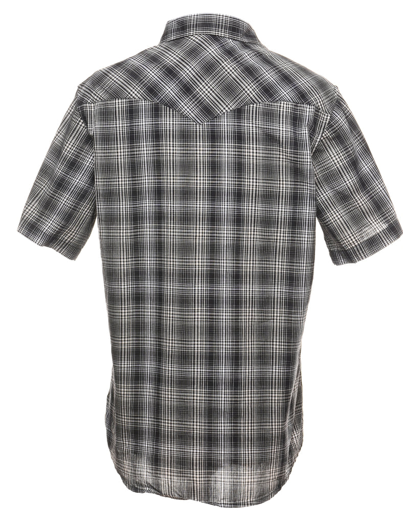 Wrangler Checked Western Shirt - M