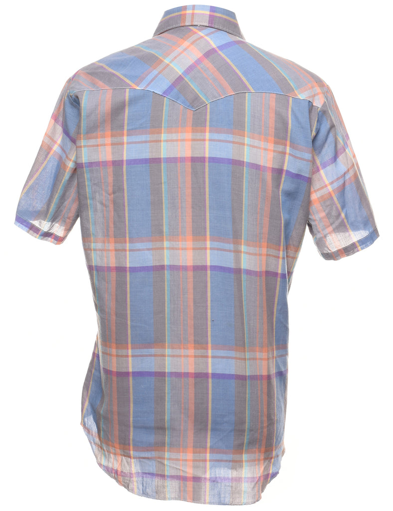 Wrangler Checked Western Shirt - M
