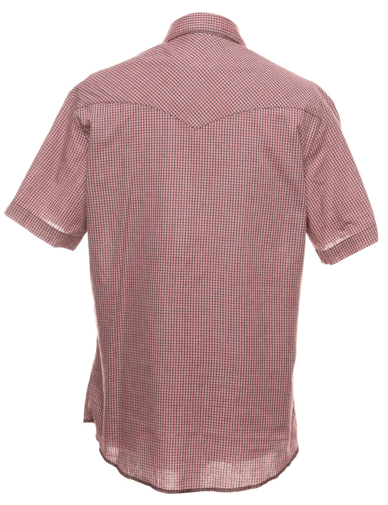 Wrangler Checked Western Shirt - M