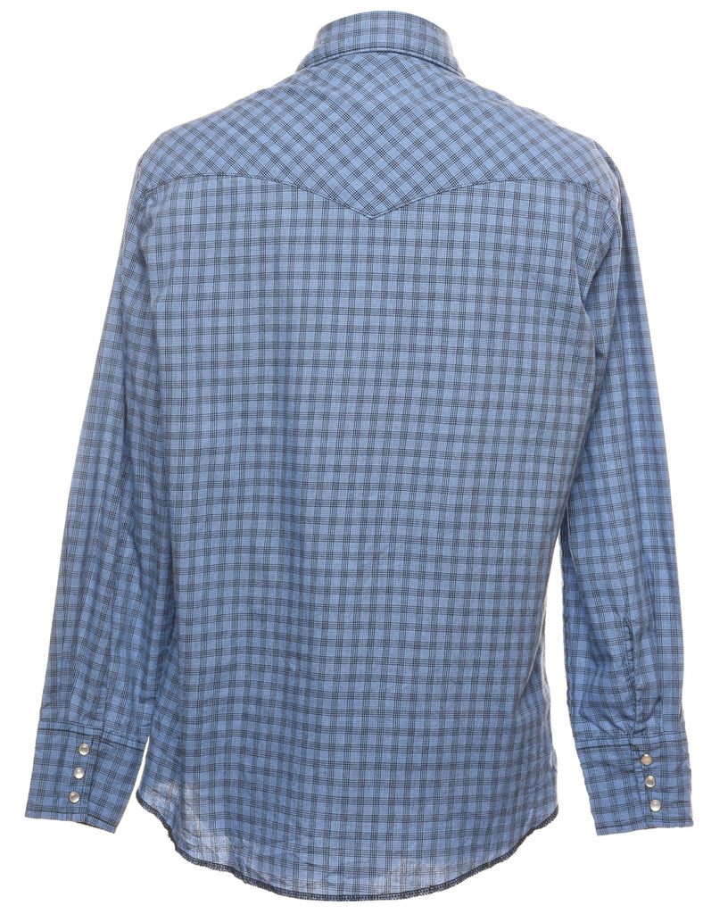 Wrangler Checked Western Shirt - M