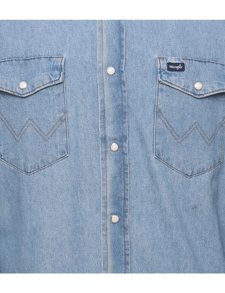 Wrangler Denim Shirt - L
