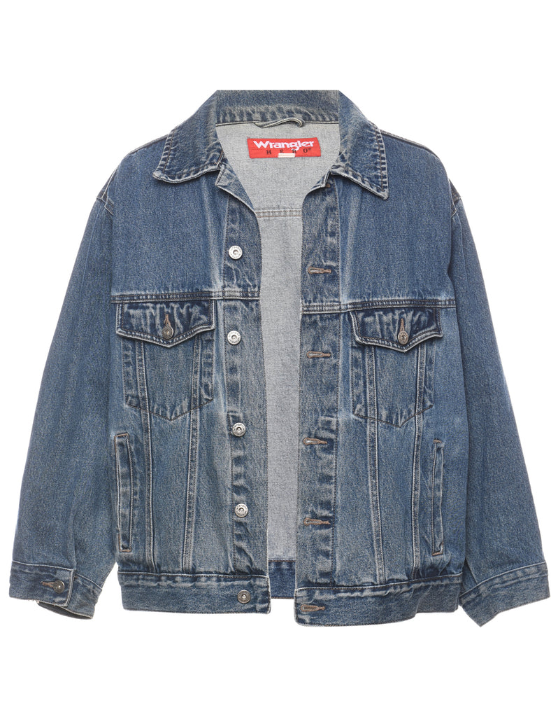 Wrangler Distressed Denim Jacket - XL