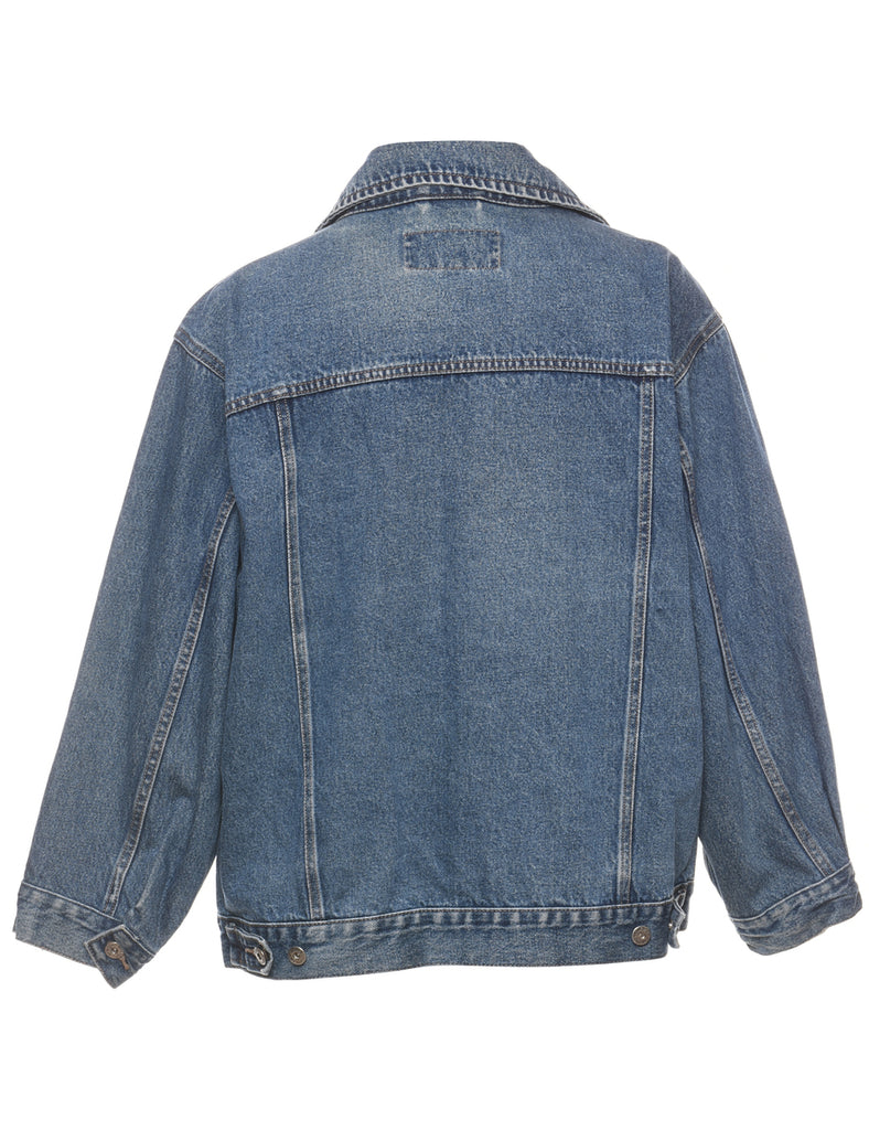 Wrangler Distressed Denim Jacket - XL