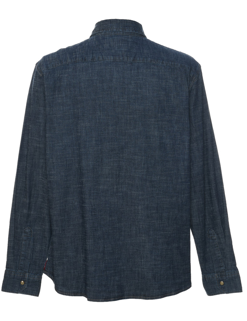 Wrangler Indigo Denim Shirt - L