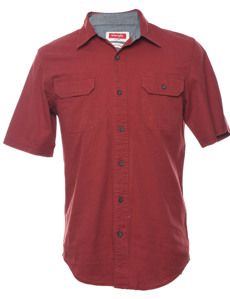 Wrangler Maroon Shirt - S