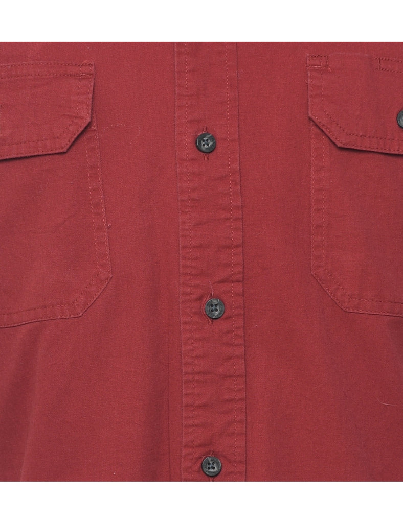 Wrangler Maroon Shirt - S