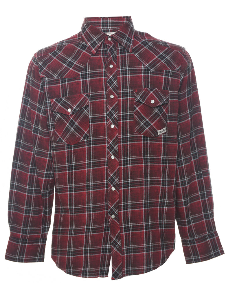 Wrangler Plaid Shirt - L