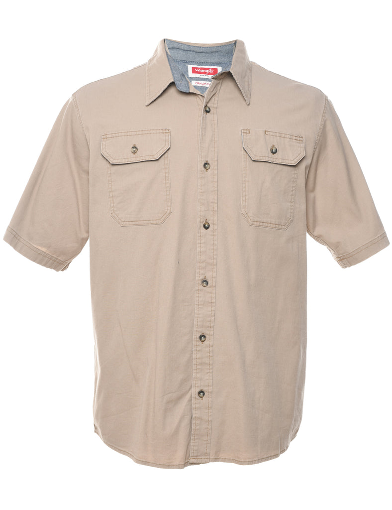 Wrangler Tan Shirt - M