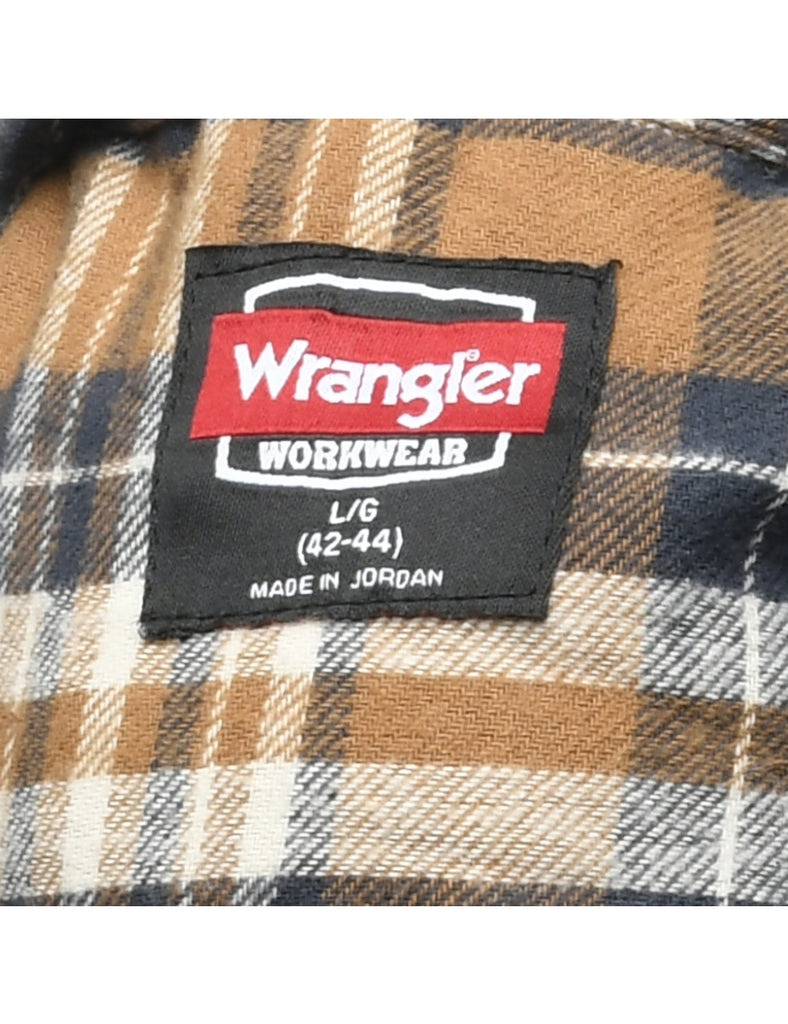 Wrangler Workwear Hooded Shirt - L