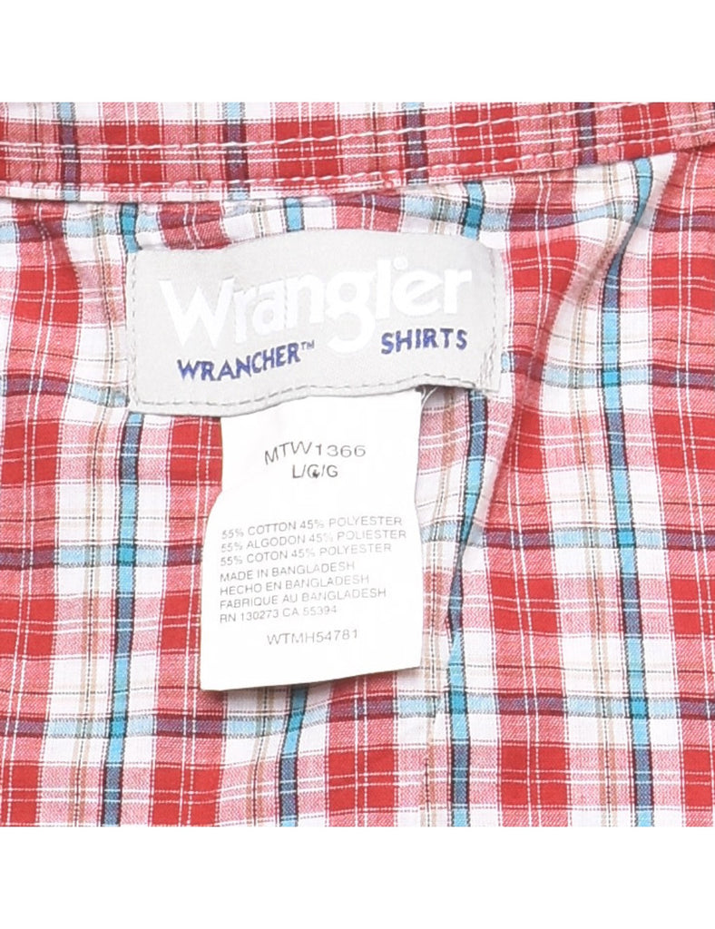 WranglerMulti-colour Checked Western Shirt - L