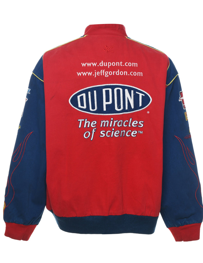 Y2K DuPont Flame Design Chase Authentics Jacket - XL