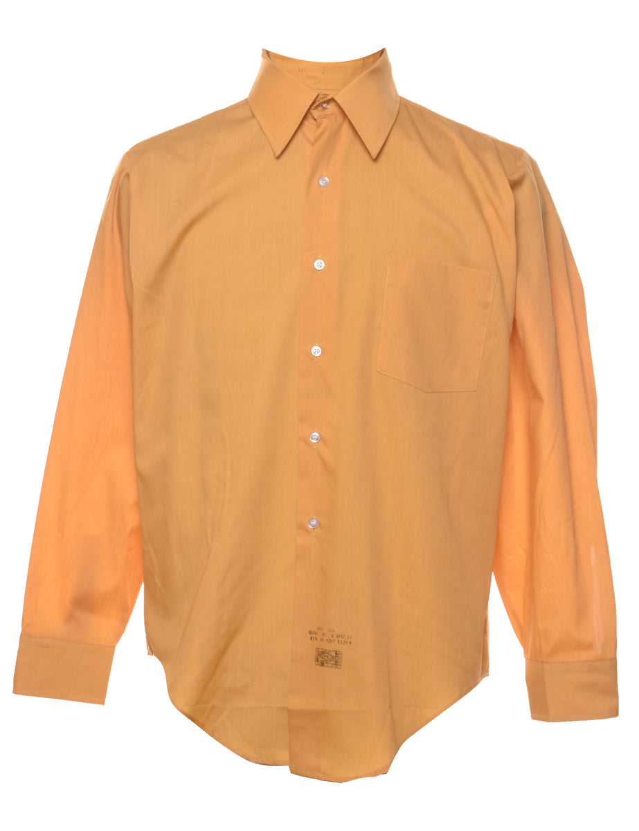 Men's Yellow Shirt Yellow, M