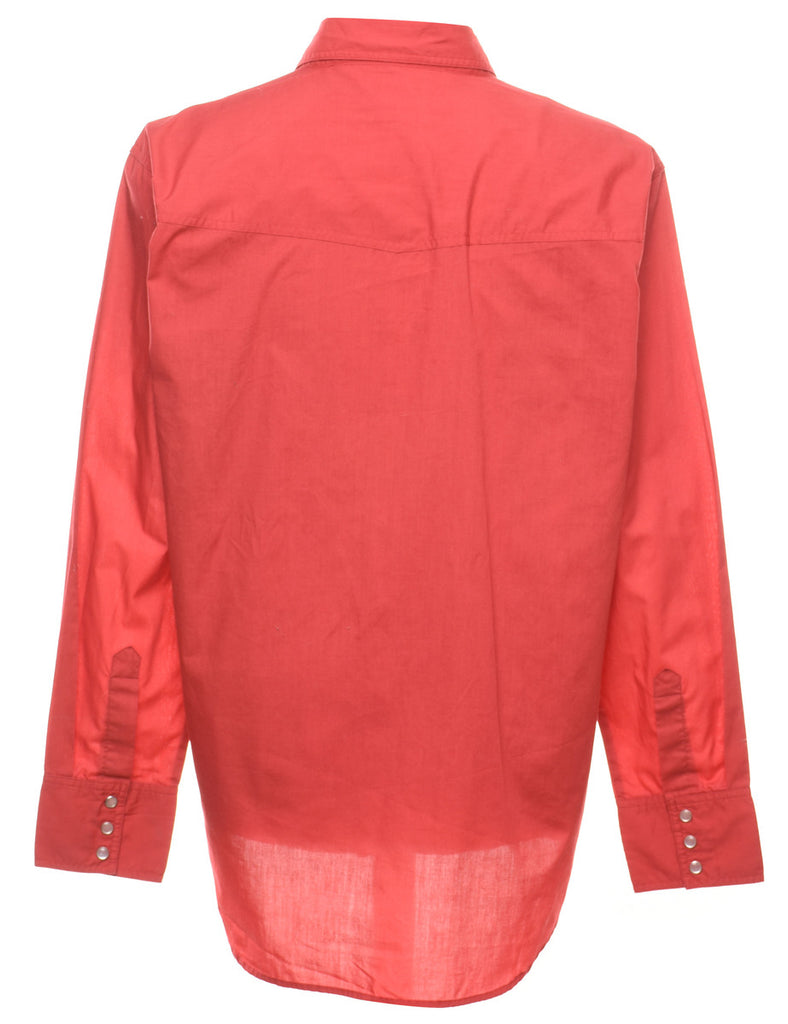 Yoke Detail Western Shirt - XL