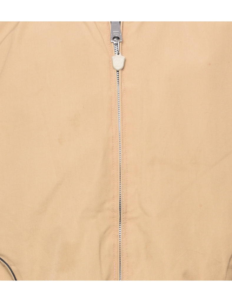 Zip Front Bomber Jacket - L