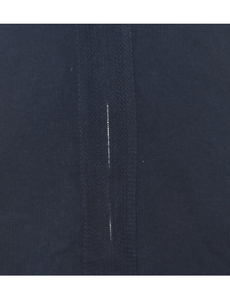 Zip Front Cardigan - L