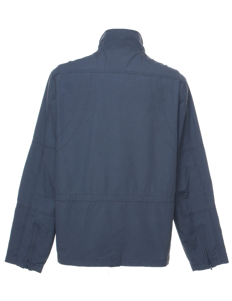 Zip Front Grey Jacket - L