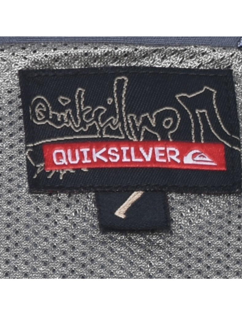 Zip Front Grey Jacket - L