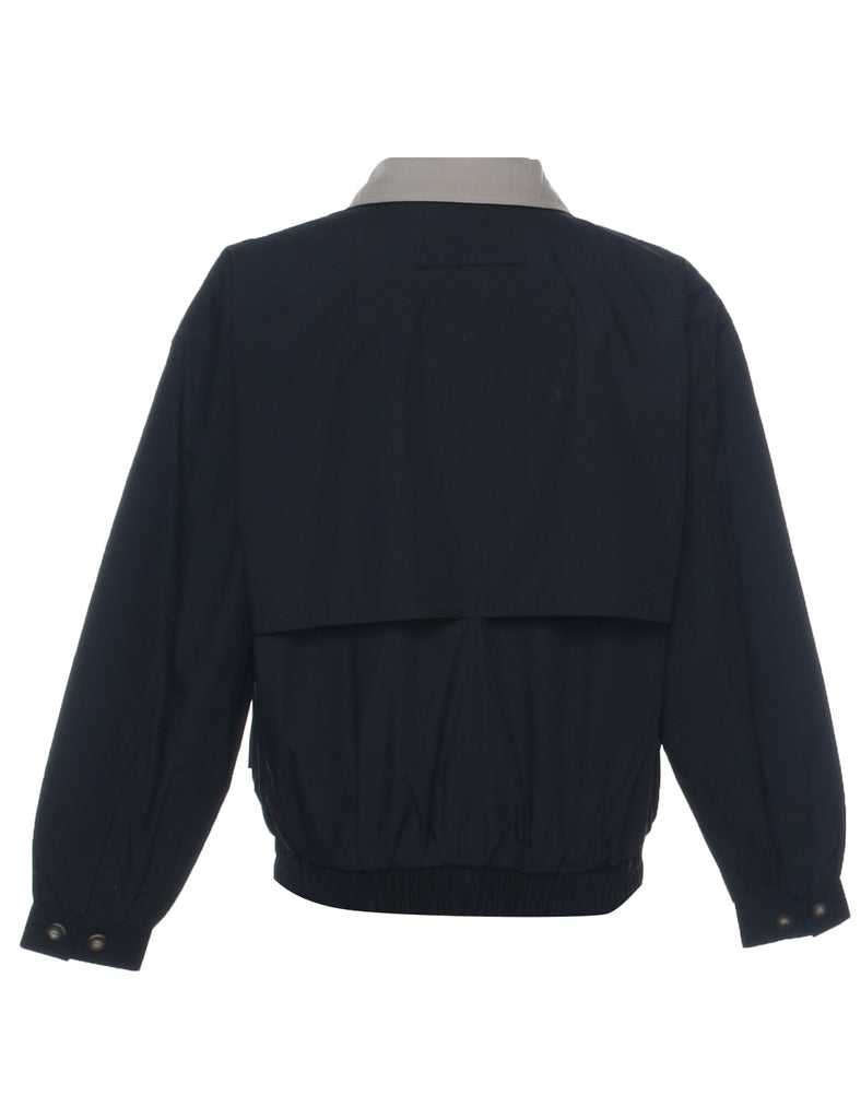 Zip Front Hooded Jacket - M