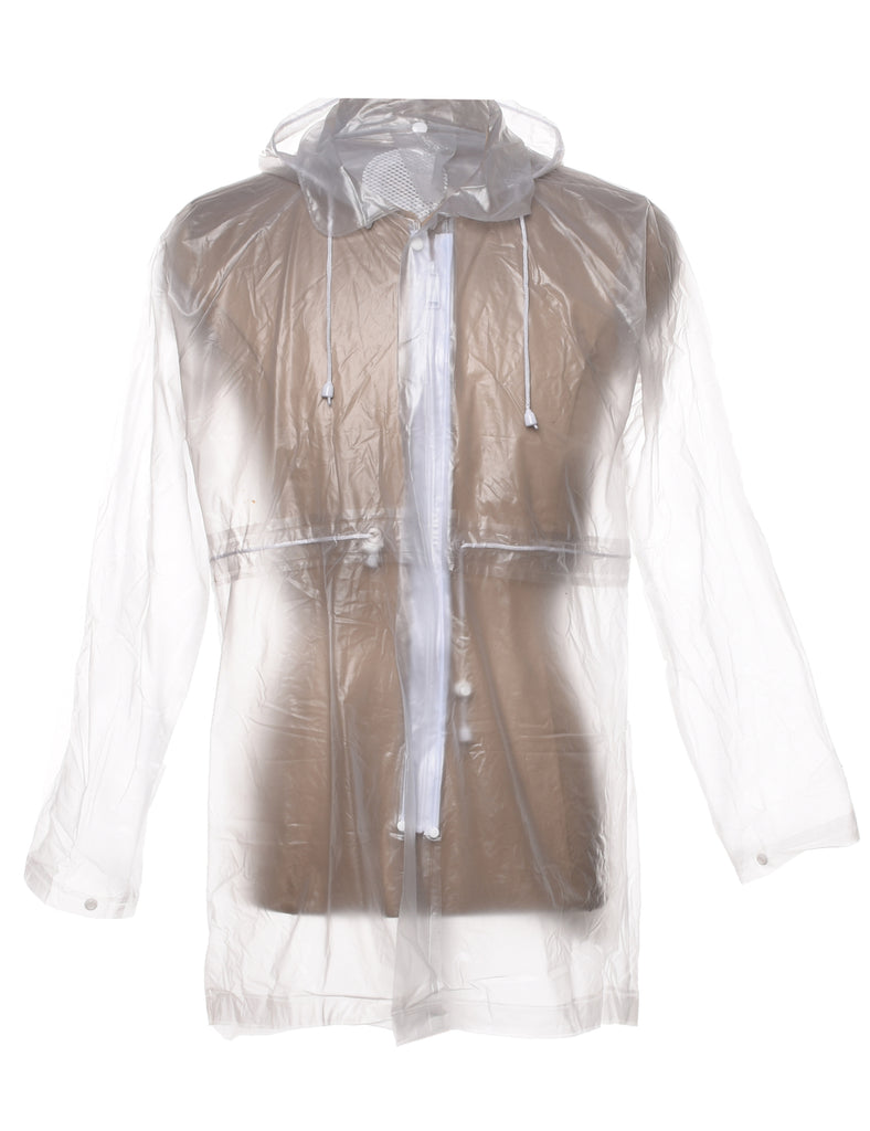 Zip Front Raincoat - M