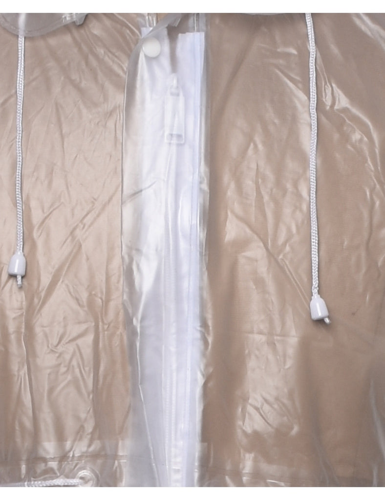 Zip Front Raincoat - M