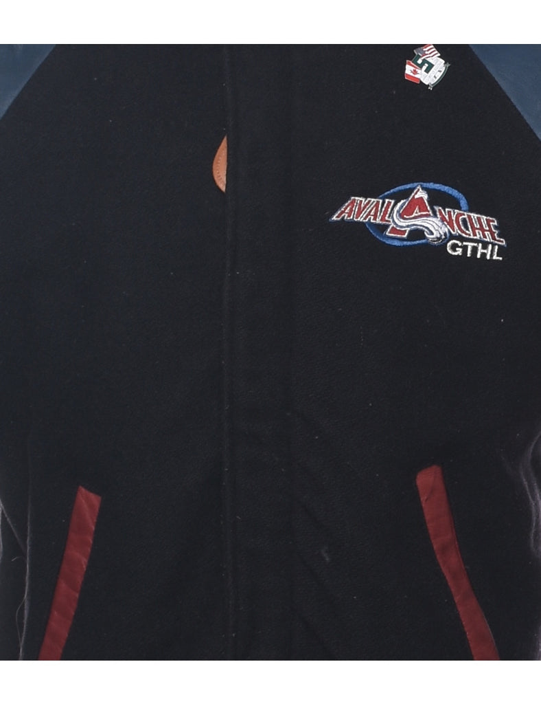 Zip Front Team Jacket - M