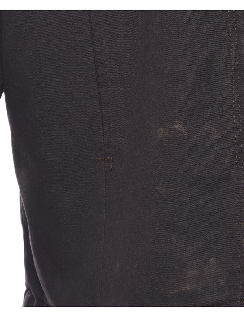 Zip Front Workwear Jacket - L