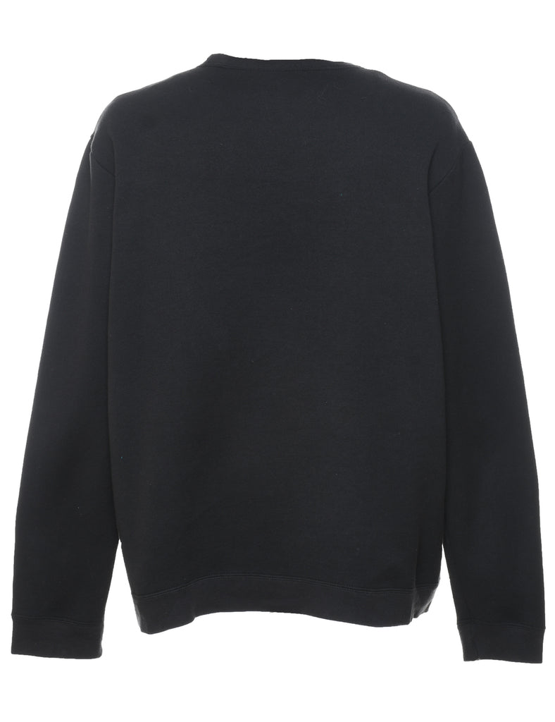 49 ERS Printed Black, Red & White Sweatshirt - XL