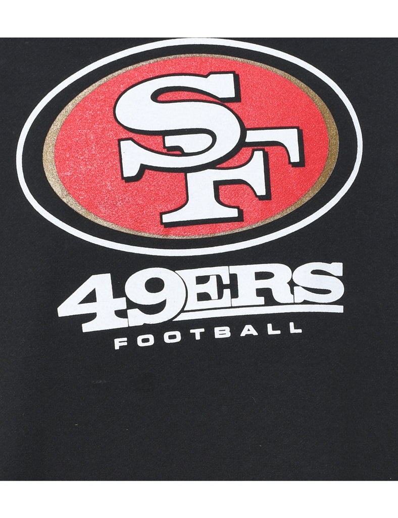 49 ERS Printed Black, Red & White Sweatshirt - XL