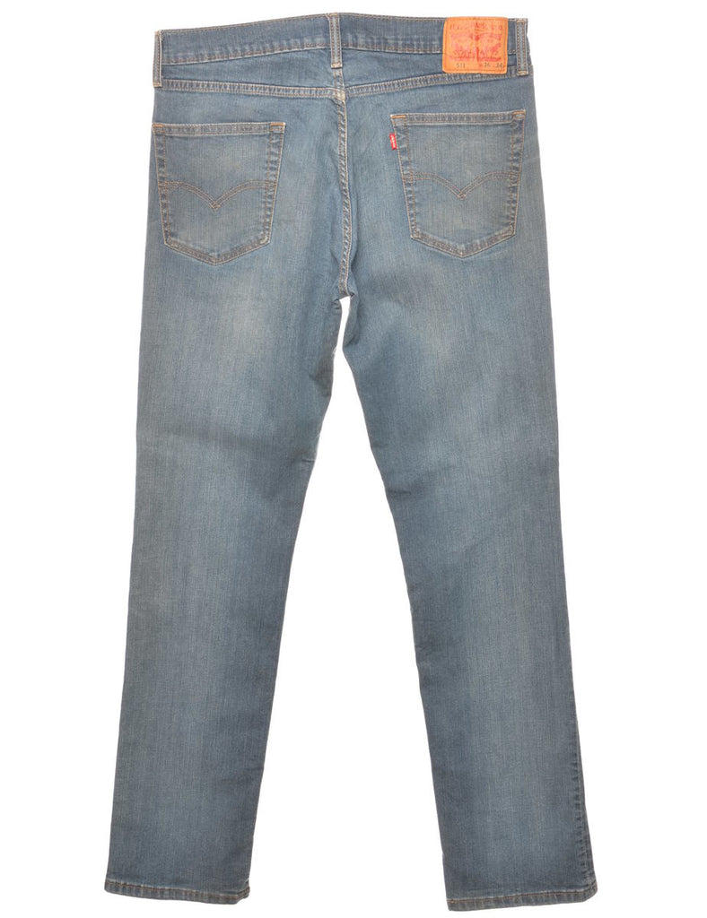 511's Fit Levi's Distressed Medium Wash Jeans - W35 L33