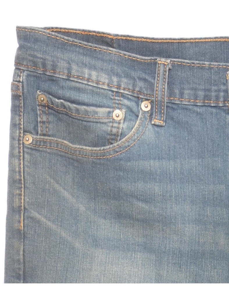 511's Fit Levi's Distressed Medium Wash Jeans - W35 L33