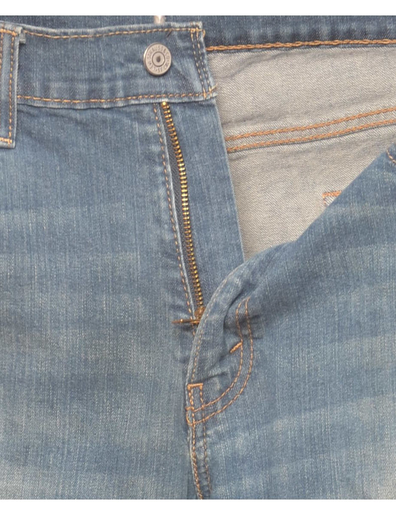 511's Fit Levi's Distressed Medium Wash Jeans - W35 L33