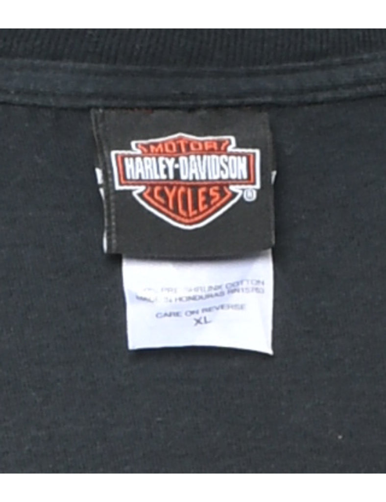 70th Sturgis 2010 Harley Davidson Printed T-shirt - XL