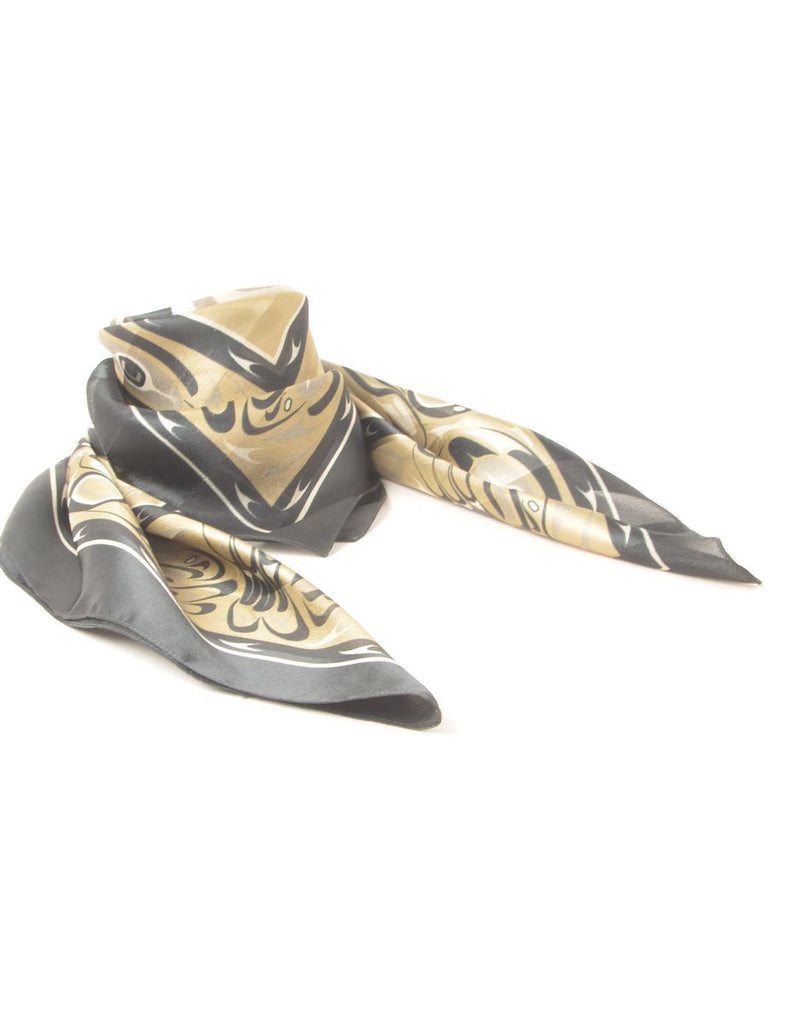 Abstract Pattern Scarf - L