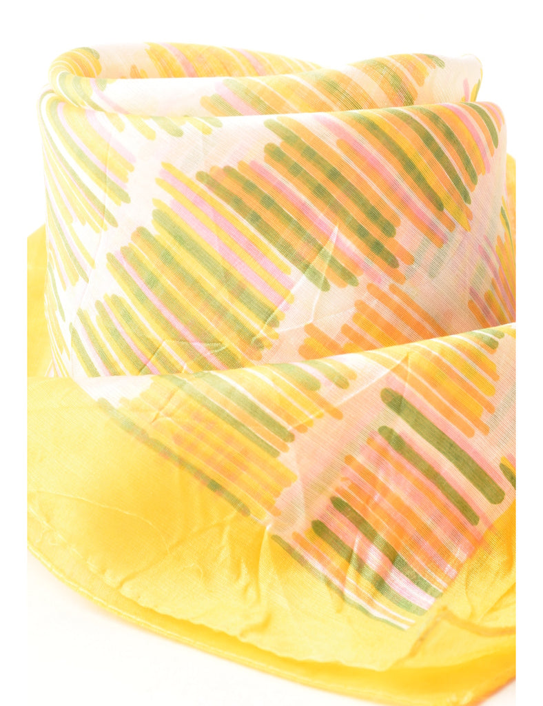 Abstract Pattern Scarf - S