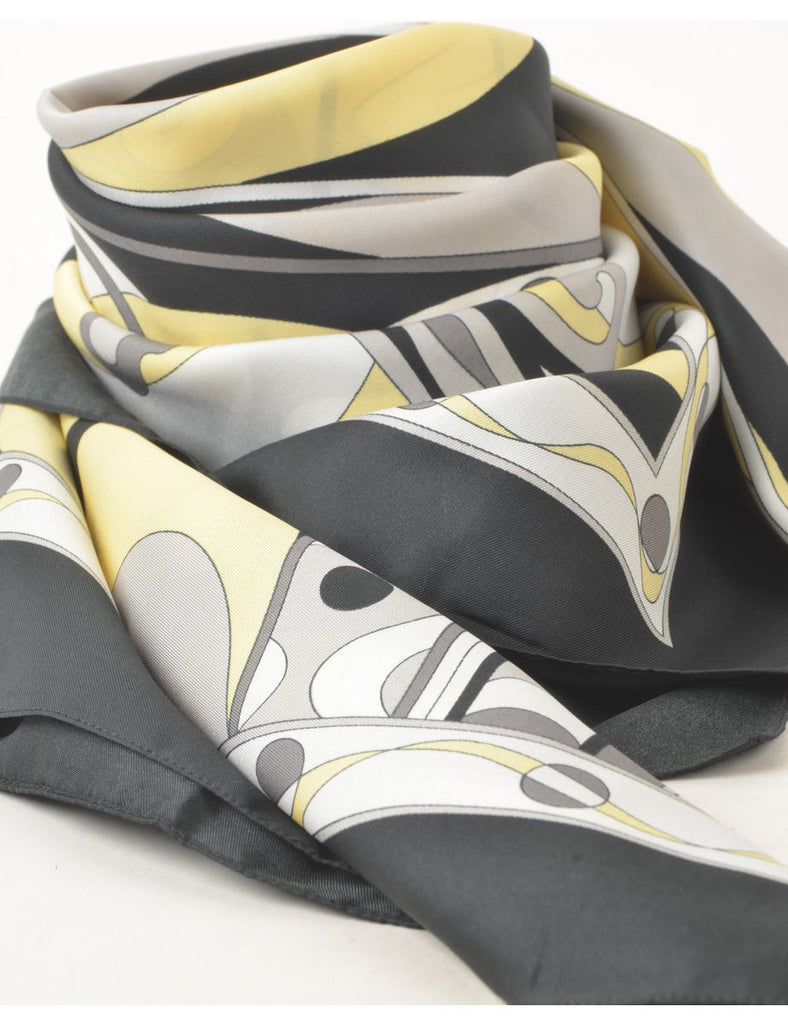 Abstract Pattern Scarf - L