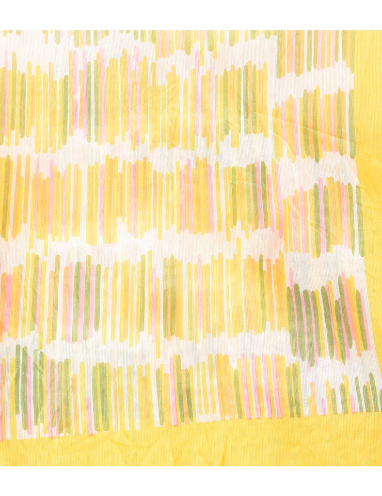 Abstract Pattern Scarf - S