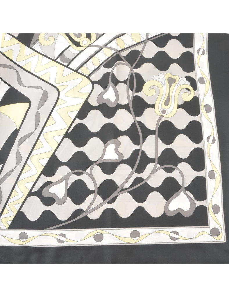 Abstract Pattern Scarf - L