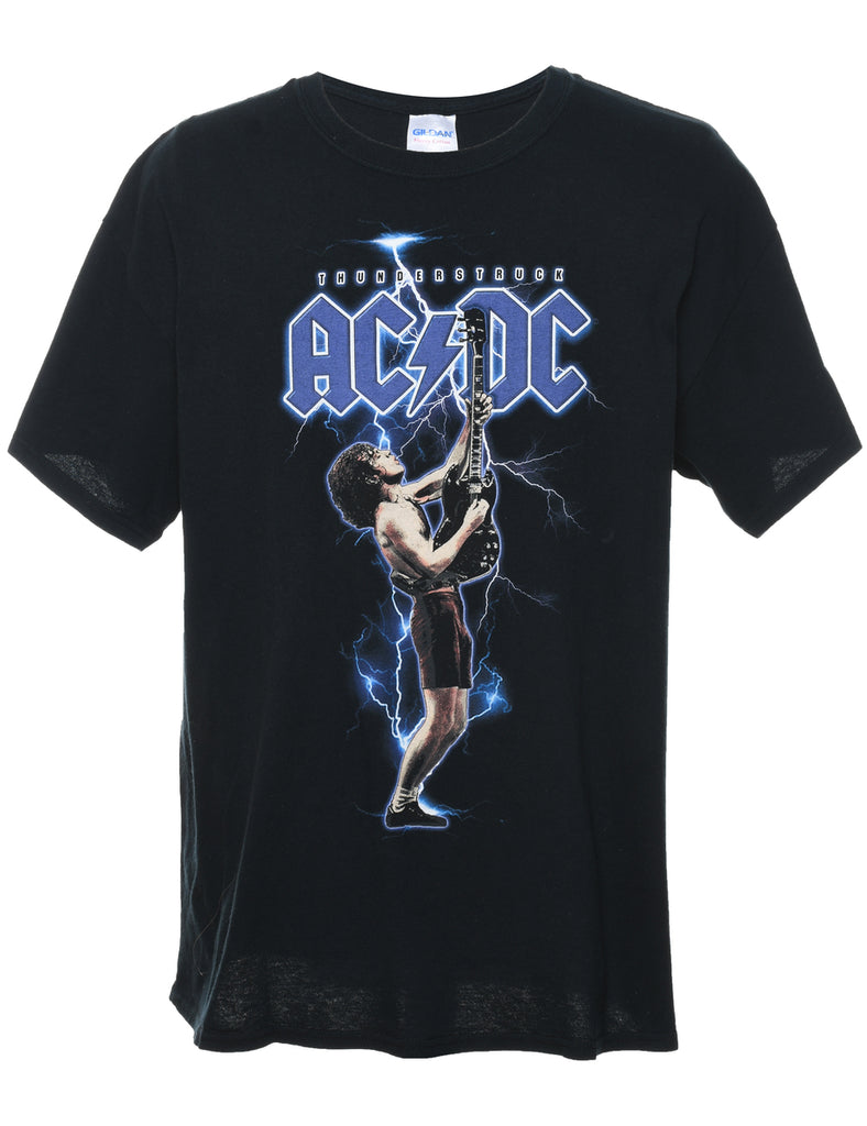 AC/DC Band T-shirt - XL